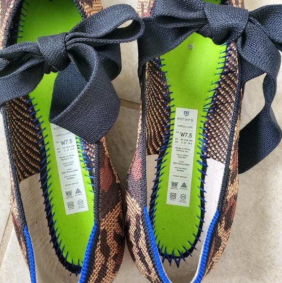 Rothys Wild Cat Maryjane- Sold - Picture 3 of 6